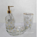 Lotion Dispenser Amber Glass pump bottle